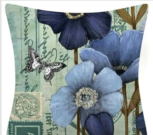 Cojín de Descanso Floral y Pájaros - Almohada Decorativa para Sofá y Auto - Image 4