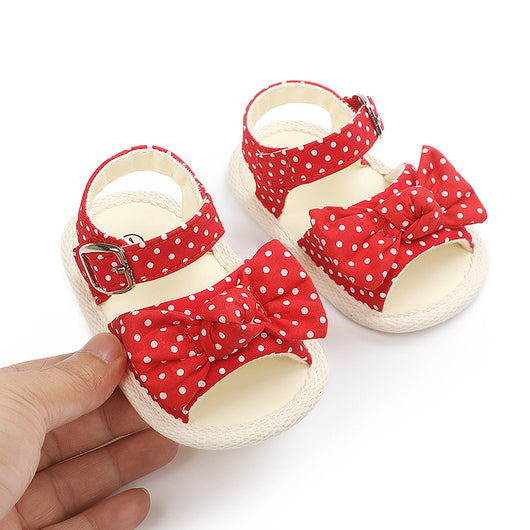Sandalias Bebé con Moño - Zapatos de Suela Suave para Niños Pequeños - Image 32