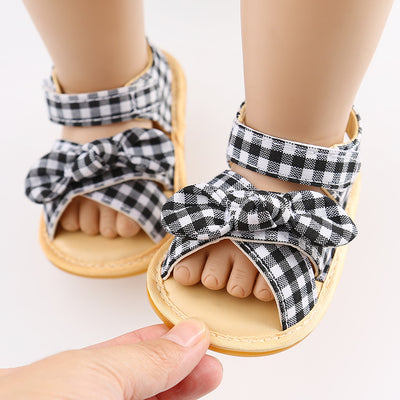 Sandalias Bebé con Moño - Zapatos de Suela Suave para Niños Pequeños - Image 33