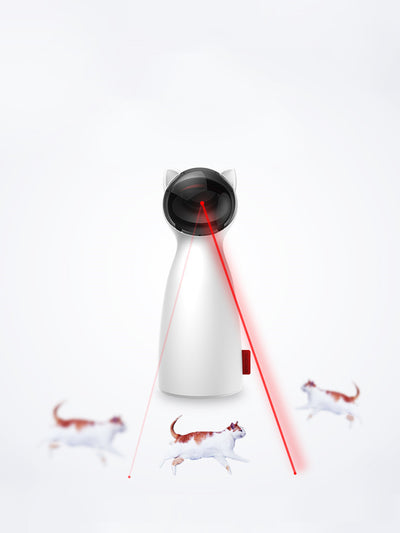 Juguete Interactivo Automático para Gatos con Láser LED Inteligente - Image 2