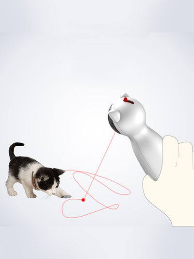 Juguete Interactivo Automático para Gatos con Láser LED Inteligente - Image 5