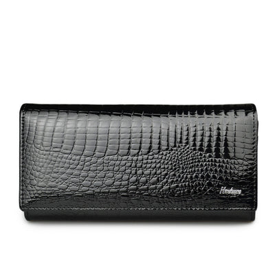 Monedero y Bolsa de Cuero Charol para Mujer - Image 5