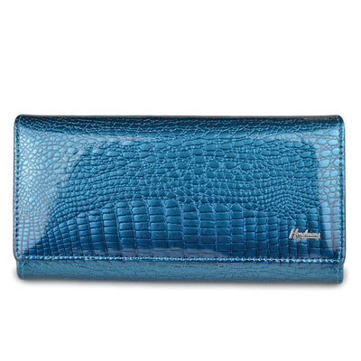 Monedero y Bolsa de Cuero Charol para Mujer - Image 4