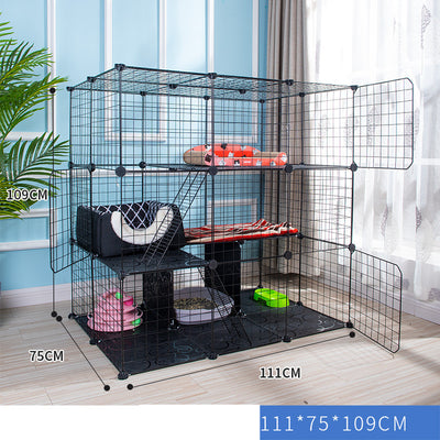Corral Modular para Gatos Interior - Jaula Armable de Alambre - Image 12