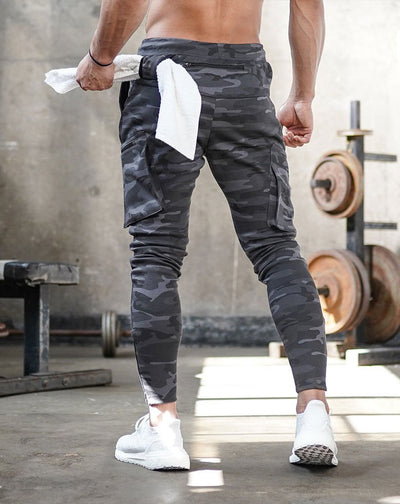 Pantalones Deportivos Hombre con Toallero Integrado para Fitness y Running - Image 8