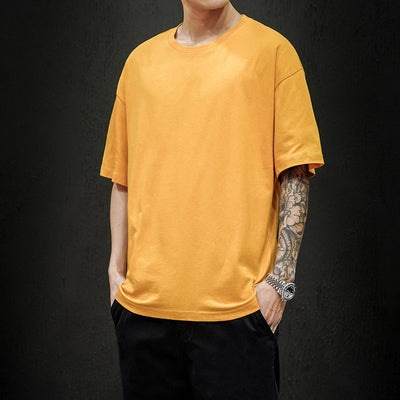 Camiseta Básica de Verano para Hombre - Corte Holgado y Transpirable - Image 12