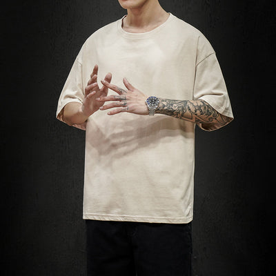 Camiseta Básica de Verano para Hombre - Corte Holgado y Transpirable - Image 2