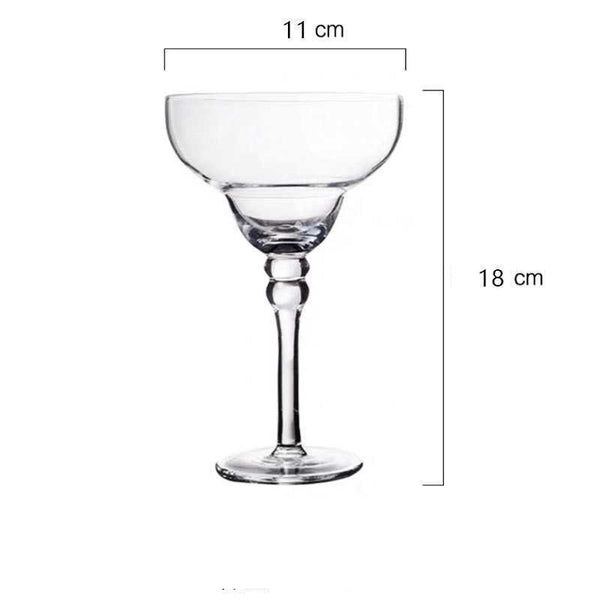 Copa Margarita de Cristal Pintada a Mano - Diseño Triangular Artístico - Image 9