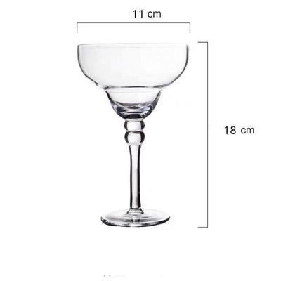 Copa Margarita de Cristal Pintada a Mano - Diseño Triangular Artístico - Image 9