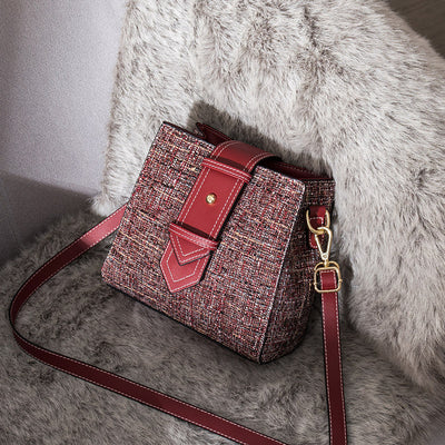 Bolso Bandolera Otoño Invierno Mujer - Bolsa Grande Versátil de Moda