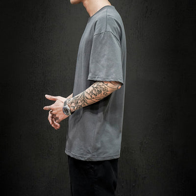 Camiseta Básica de Verano para Hombre - Ajuste Holgado y Transpirable - Image 18