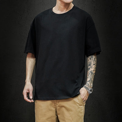 Camiseta Básica de Verano para Hombre - Ajuste Holgado y Transpirable - Image 5
