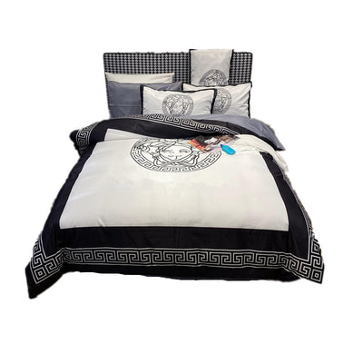 Juego de Sábanas de Seda Tencel Modal 1.8m - Funda Nórdica Fresca para Verano - Image 9
