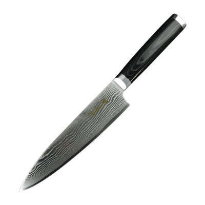 Cuchillo de Chef 8 Pulgadas con Patrón Quicksand - Acero Inoxidable VG10 de 67 Capas - Image 12