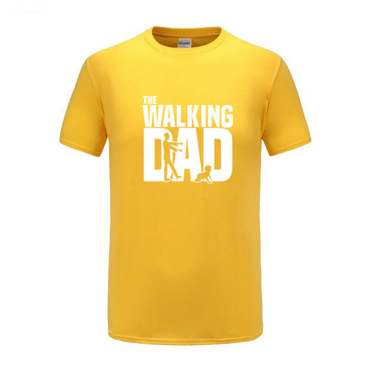 Playera The Walking Dad con Estampado de Letras