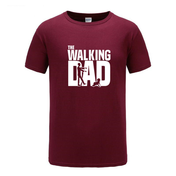 Playera The Walking Dad con Estampado de Letras