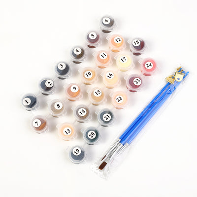 Kit de Pintura al Óleo Digital - Paisajes Naturales y Flores - Image 3