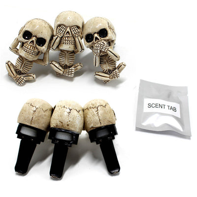 Adornos Calavera para Auto - Juego de 3 Piezas Decorativas para Salida de Aire - Image 10