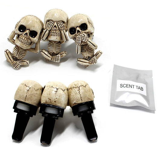 Adornos Calavera para Auto - Juego de 3 Piezas Decorativas para Salida de Aire - Image 10