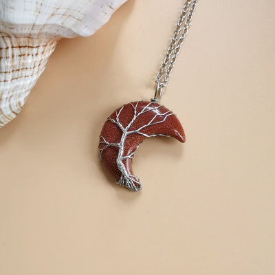 Collar Árbol de la Vida en Amatista Natural Hecho a Mano - Colgante de Fortuna - Image 39