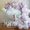 Set de Globos Decorativos Macaron Púrpura