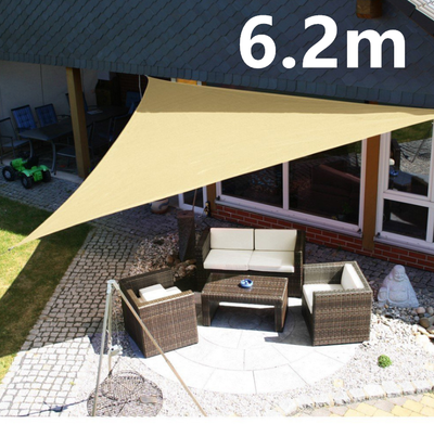 Toldo Triangular Impermeable para Camping, Playa y Jardín - Image 7