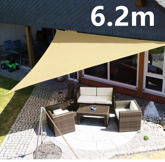 Toldo Triangular Impermeable para Camping, Playa y Jardín - Image 7