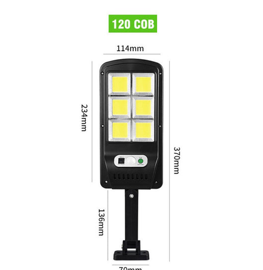 Lámpara Solar de Pared IP67 - Luz de Alto Brillo Resistente al Agua - Image 2