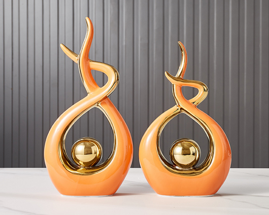 Adornos Decorativos de Cerámica Nórdica para Sala de Estar y Muebles TV - Image 11