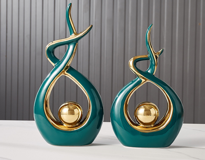 Adornos Decorativos de Cerámica Nórdica para Sala de Estar y Muebles TV - Image 15