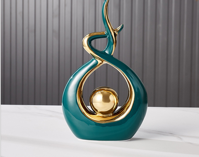 Adornos Decorativos de Cerámica Nórdica para Sala de Estar y Muebles TV - Image 10