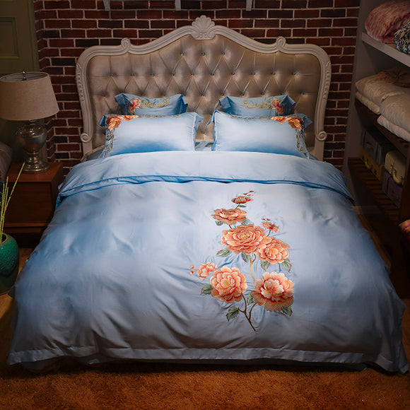 Sábanas de Seda Lavada Premium - Juego de Cama Lujoso