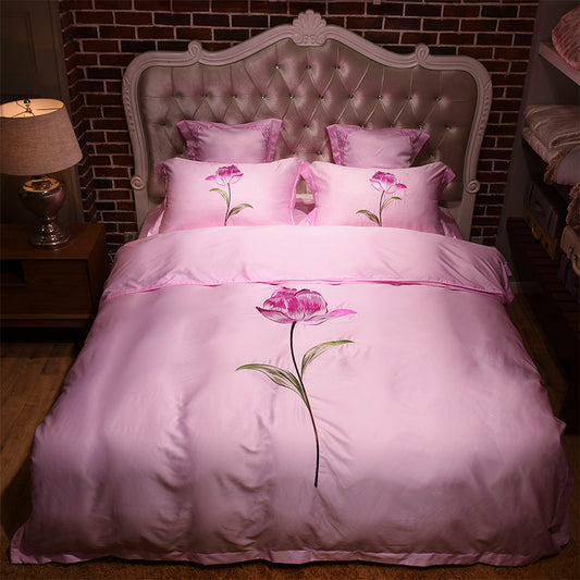 Sábanas de Seda Lavada Premium - Juego de Cama Lujoso