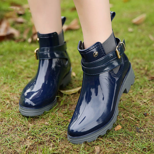 Botas Cortas Brillantes para Mujer