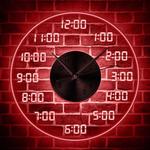 Reloj de Pared Acrílico con Luces LED Multicolor - Image 9