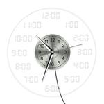 Reloj de Pared Acrílico con Luces LED Multicolor
