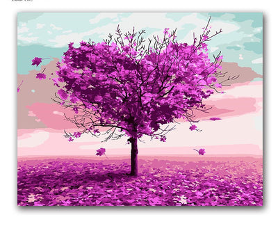 Cuadro Modular Árbol del Amor - Pintura al Óleo por Números - Image 6