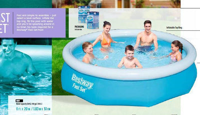 Piscina Inflable Grande para Familia con Anillo Reforzado - Diversión Acuática para Todos - Image 11