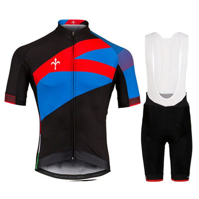 Conjunto de Maillot de Ciclismo de Manga Corta con Babero - Image 24