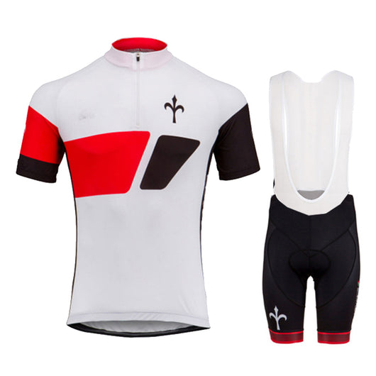 Conjunto de Maillot de Ciclismo de Manga Corta con Babero - Image 28