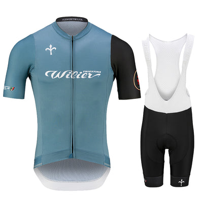 Conjunto de Maillot de Ciclismo de Manga Corta con Babero - Image 29