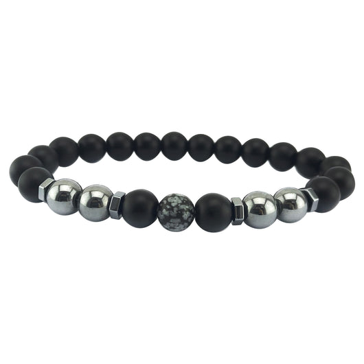 Pulsera de Hematita Negra y Ojo de Tigre con Propiedades Magnéticas para Hombre y Mujer - Image 13