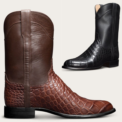 Botas Vaquero Occidental con Patrón para Hombre - Image 8