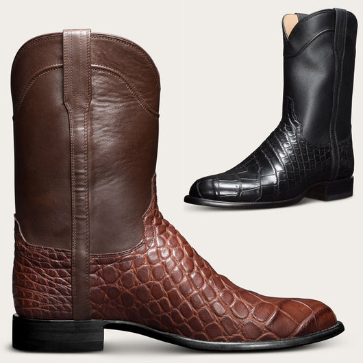 Botas Vaquero Occidental con Patrón para Hombre - Image 4