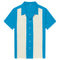 Camisa Casual para Hombre con Costuras de Contraste