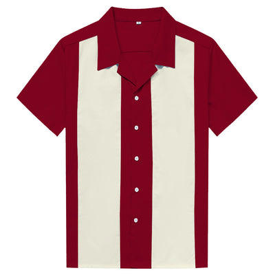 Camisa Casual para Hombre con Costuras de Contraste - Image 3