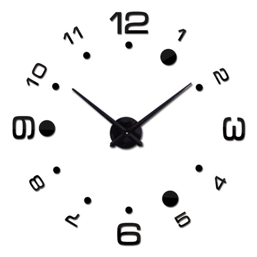 Reloj de Pared 3D Espejo Moderno Silencioso Estilo Europeo - Image 9