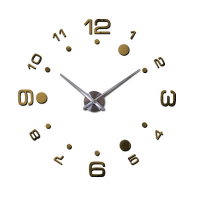 Reloj de Pared 3D Espejo Moderno Silencioso Estilo Europeo - Image 10