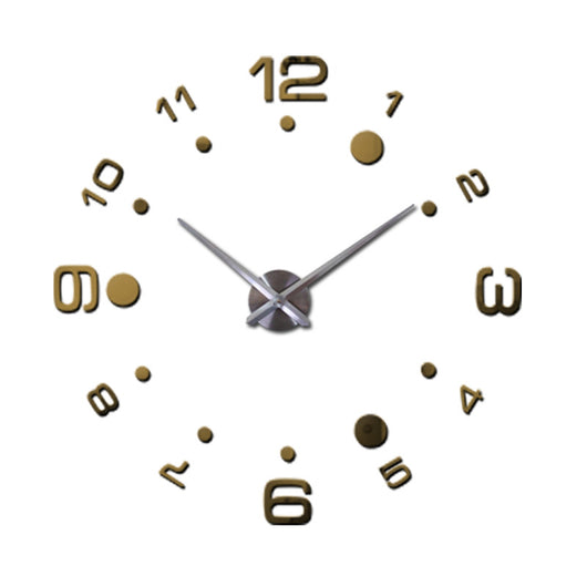 Reloj de Pared 3D Espejo Moderno Silencioso Estilo Europeo - Image 10