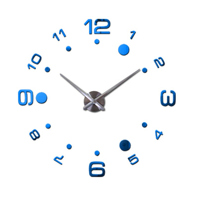 Reloj de Pared 3D Espejo Moderno Silencioso Estilo Europeo - Image 5